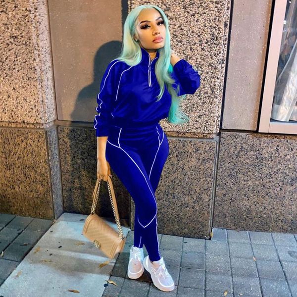 autumn women's sets solid long sleeve zipper sweatshirts joggers stacked pants suit outfit two piece sets sport tracksuit, Gray
autumn women's sets solid long sleeve zipper sweatshirts joggers stacked pants suit outfit two piece sets sport tracksuit, Gray