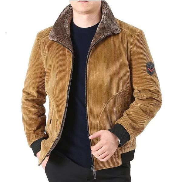 men's down & parkas winter jacket men thick warm corduroy cotton casual loose turn collar multi pockets hombre invierno coat, Black
men's down & parkas winter jacket men thick warm corduroy cotton casual loose turn collar multi pockets hombre invierno coat, Black