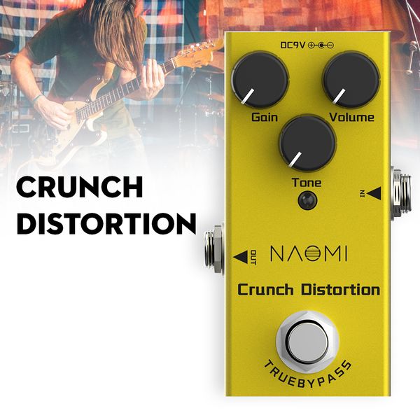Crunch Distortion Electric Guitar Effect Pedal Mini Single Effect For Electric / Acoustic Electric Guitar
Crunch Distortion Electric Guitar Effect Pedal Mini Single Effect For Electric / Acoustic Electric Guitar