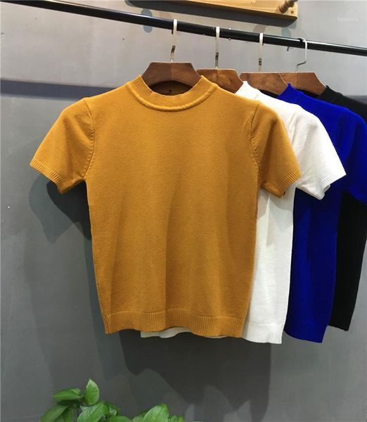 2021 new selling sweater men's 0 collar casual slim knit short sleeve pullover1, White;black
2021 new selling sweater men's 0 collar casual slim knit short sleeve pullover1, White;black
