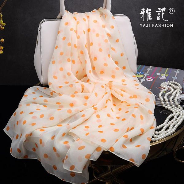 scarves orange dot silk scarf women 2021 polka soft and elegant hangzhou 100% shawl long spring autumn winter, Blue;gray
scarves orange dot silk scarf women 2021 polka soft and elegant hangzhou 100% shawl long spring autumn winter, Blue;gray