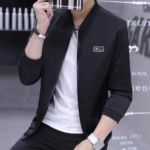 jacket men ' s wear korean version trend handsome casual jacket mc771, Black;brown
jacket men ' s wear korean version trend handsome casual jacket mc771, Black;brown