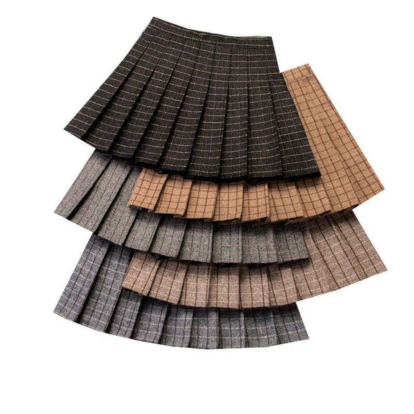 women pleated skirt sweet mini cute plaid skirts uniforms preppy style ladies girls short skirt harajuku woman pleated skirts, Black
women pleated skirt sweet mini cute plaid skirts uniforms preppy style ladies girls short skirt harajuku woman pleated skirts, Black