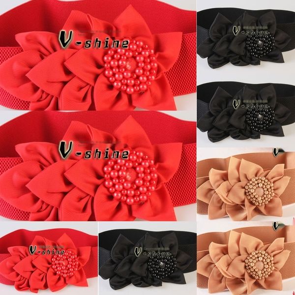 kg7pi belt women's korean large flower decorative belt fashion elastic wide versatile banddress dress band waistband elastic accessorie, Black;brown
kg7pi belt women's korean large flower decorative belt fashion elastic wide versatile banddress dress band waistband elastic accessorie, Black;brown