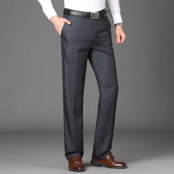 men's suits & blazers 2021 men handsome leisure loose tall waist trousers for business casual pants male dad, White;black
men's suits & blazers 2021 men handsome leisure loose tall waist trousers for business casual pants male dad, White;black