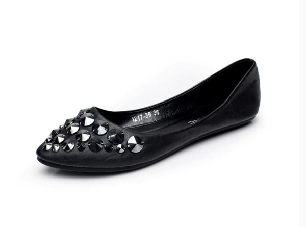 spring and autumn with new style fashion flat bottom pointed end womens shoesolm22, Black
spring and autumn with new style fashion flat bottom pointed end womens shoesolm22, Black