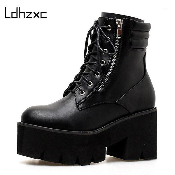 ldhzxc wholesale autumn ankle boots for women motorcycle boots chunky heels casual lacing round toe platform shoes female1, Black
ldhzxc wholesale autumn ankle boots for women motorcycle boots chunky heels casual lacing round toe platform shoes female1, Black