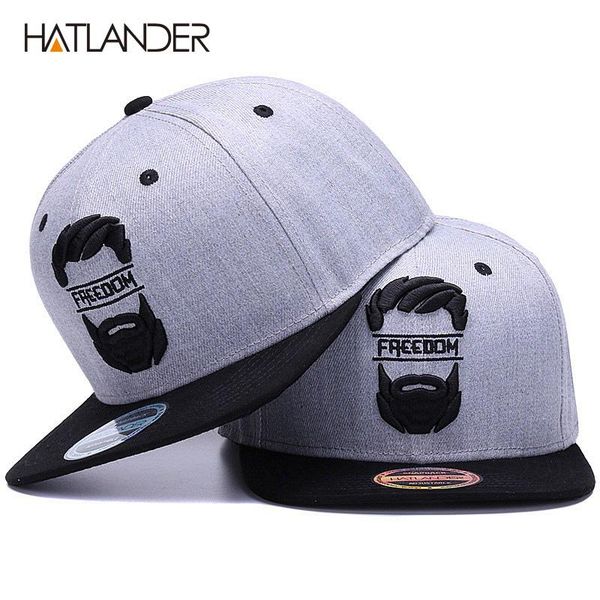ball caps hatlander original snapback cap men flat brim bone baseball embroidery mustache mens hat youth street ware cool hip hop, Blue;gray
ball caps hatlander original snapback cap men flat brim bone baseball embroidery mustache mens hat youth street ware cool hip hop, Blue;gray