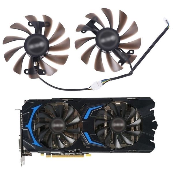2pcs 95mm gtx1070 1070ti gpu vga cooler fan for kfa2 galax geforce gtx1080 amp core graphics cards cooling fan
2pcs 95mm gtx1070 1070ti gpu vga cooler fan for kfa2 galax geforce gtx1080 amp core graphics cards cooling fan