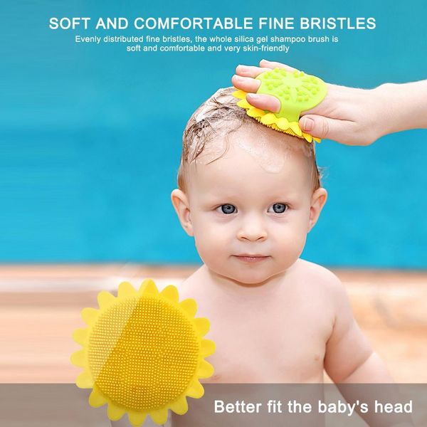 baby shampoo brush silicone scrubber baby hair brush with soft and comfortable bristles for newborns toddlers wmtcwo otsweet
baby shampoo brush silicone scrubber baby hair brush with soft and comfortable bristles for newborns toddlers wmtcwo otsweet