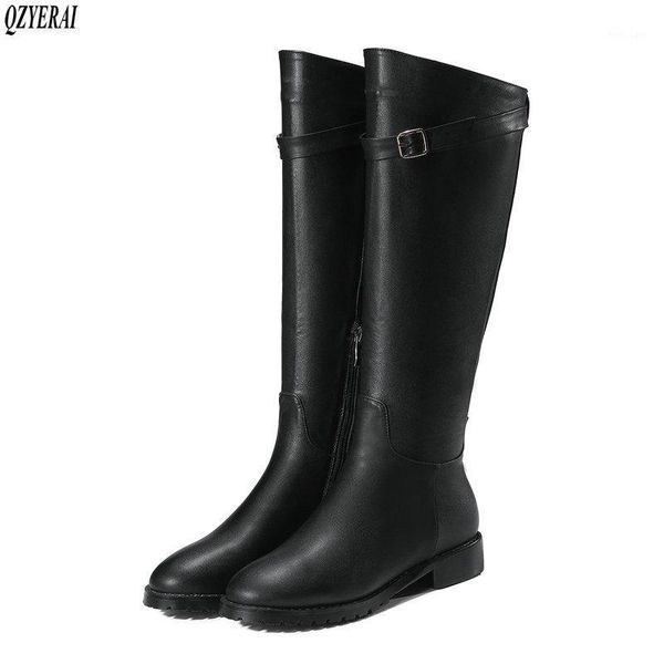 patent leather women long boots riding casual belt buckle zipper autumn winter thigh high loose boots botas mujer footwear1, Black
patent leather women long boots riding casual belt buckle zipper autumn winter thigh high loose boots botas mujer footwear1, Black