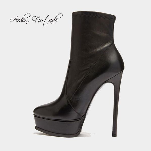boots arden furtado 2021 autumn fashion women's shoes mature zipper platform stilettos heels elegant ankle 14cm, Black
boots arden furtado 2021 autumn fashion women's shoes mature zipper platform stilettos heels elegant ankle 14cm, Black