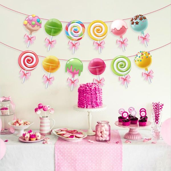 party decoration baby shower sweet lollipop birthday favors kids candy sugar parties decorations hanging bunting banner supplies
party decoration baby shower sweet lollipop birthday favors kids candy sugar parties decorations hanging bunting banner supplies