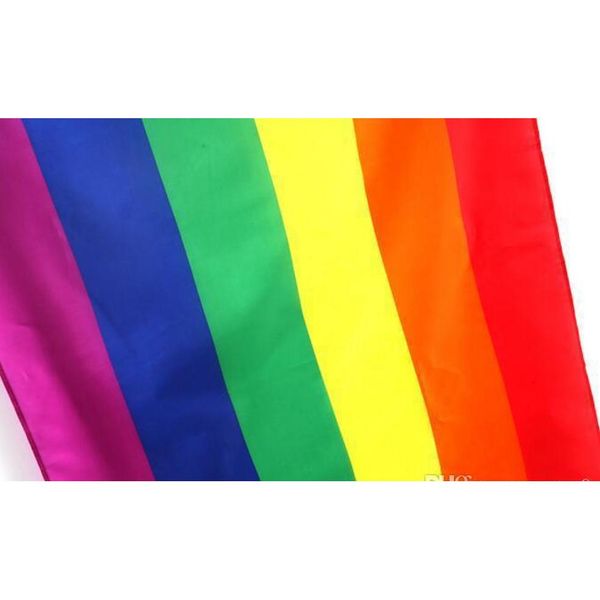 100pcs rainbow flag 3x5ft 90x150cm lesbian gay pride polyester lgbt flag banner polyester colorful rainbow flag for wmtwub hxclothes
100pcs rainbow flag 3x5ft 90x150cm lesbian gay pride polyester lgbt flag banner polyester colorful rainbow flag for wmtwub hxclothes