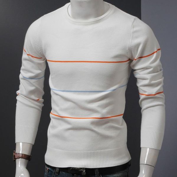 men's sweaters fashion white striped knitted sweater men pullover oversized winter clothes slim fit long sleeve o-neck jersey, White;black
men's sweaters fashion white striped knitted sweater men pullover oversized winter clothes slim fit long sleeve o-neck jersey, White;black