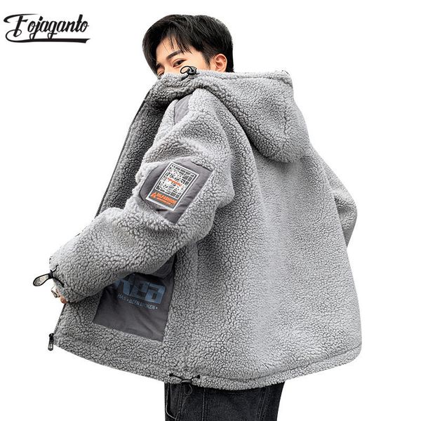 fojaganto men's winter fleece jacket men brand outdoor tourism warm hooded coat ski hiking comfortable male jackets lj201013, Black;brown
fojaganto men's winter fleece jacket men brand outdoor tourism warm hooded coat ski hiking comfortable male jackets lj201013, Black;brown