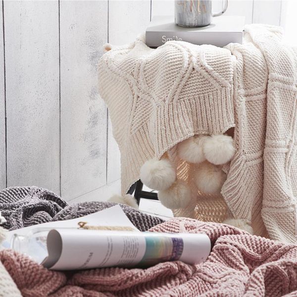 blankets soft throw blanket chic knitted with balls crochet warm bedspreads pink pompom for beds sofa manta home decor1
blankets soft throw blanket chic knitted with balls crochet warm bedspreads pink pompom for beds sofa manta home decor1