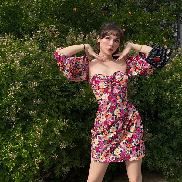 2021 summer new french style of vintage romantic small floral pink satin feminine up mini knee half dressed u6mi, Black;gray
2021 summer new french style of vintage romantic small floral pink satin feminine up mini knee half dressed u6mi, Black;gray