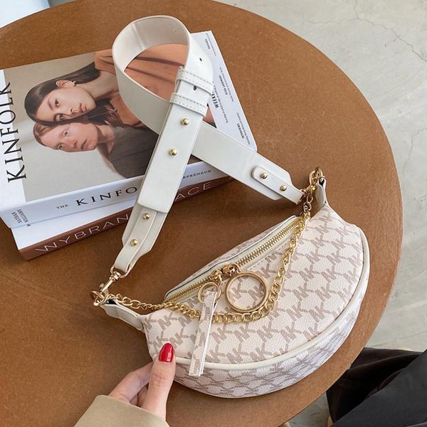 women's new fashion letter printed chest bag fashion casual hardware chains design handbags ladies versatile zipper waist bag
women's new fashion letter printed chest bag fashion casual hardware chains design handbags ladies versatile zipper waist bag