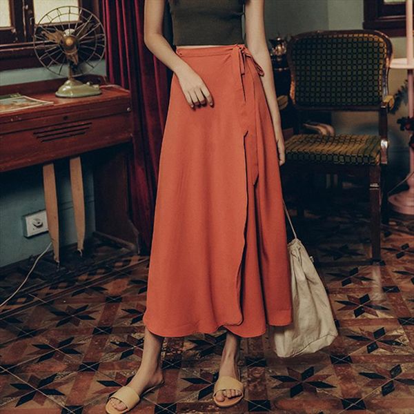 vintage summer wrap skirts long skirts for women high waist split tie lace up belt a line casual beach skirt 2020, Black
vintage summer wrap skirts long skirts for women high waist split tie lace up belt a line casual beach skirt 2020, Black