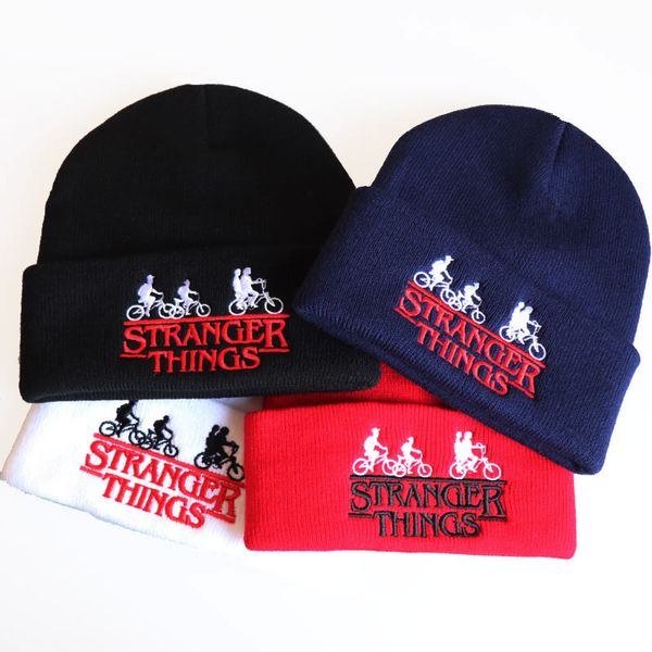2020 stranger things knitted beanies hat winter warm ski hats men women multicolor skullies caps girls soft elastic cap sport bonnet gorro, Blue;gray
2020 stranger things knitted beanies hat winter warm ski hats men women multicolor skullies caps girls soft elastic cap sport bonnet gorro, Blue;gray
