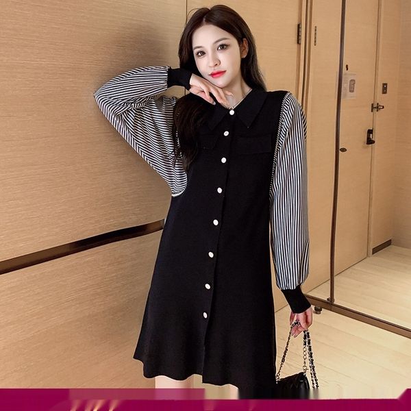autumn dress 2020 new women's french design sense small number of high-end black age reducing slim long sleeve knitted dress rtmnu, Black;gray
autumn dress 2020 new women's french design sense small number of high-end black age reducing slim long sleeve knitted dress rtmnu, Black;gray