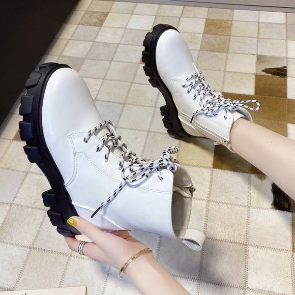 2021 new women's high-quality leather autumn rentals-up high-heeled shoes from mujer zapatos boots umk1, Black
2021 new women's high-quality leather autumn rentals-up high-heeled shoes from mujer zapatos boots umk1, Black