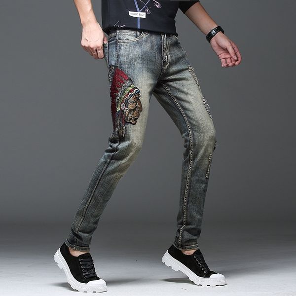 dswsx design autumn men's new jeans blue indian embroidered winter stretch design autumn and new winter fashion blue indian fashion and
dswsx design autumn men's new jeans blue indian embroidered winter stretch design autumn and new winter fashion blue indian fashion and