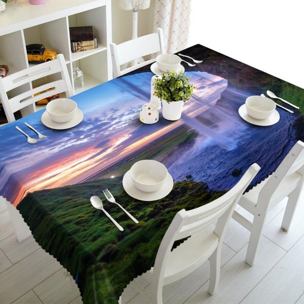 table cloth 3d landscape waterfall pattern tablecloth thicken polyester cotton kitchen restaurant rectangular&round cover
table cloth 3d landscape waterfall pattern tablecloth thicken polyester cotton kitchen restaurant rectangular&round cover