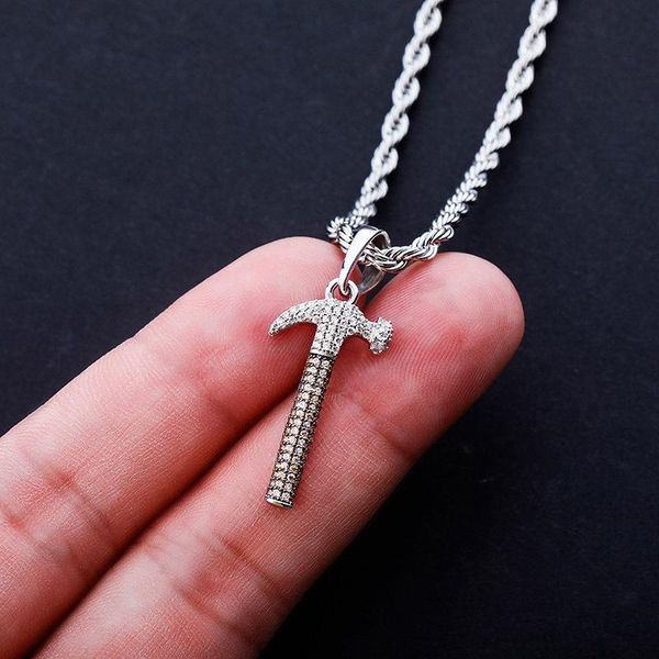silver crystal necklace little hammer pendant necklace charming jewelry for women club fashion jewelry
silver crystal necklace little hammer pendant necklace charming jewelry for women club fashion jewelry