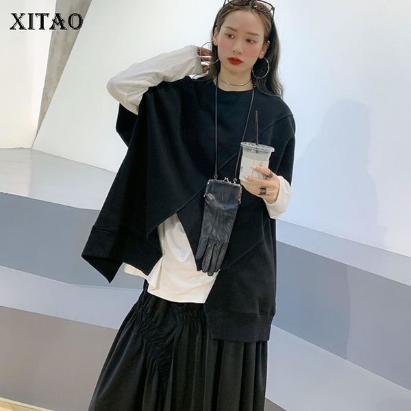xitao irregular women vest fashion new women 2020 autumn pullover sleeveless small fresh casual minority loose vest xj5005 1023, Black;white
xitao irregular women vest fashion new women 2020 autumn pullover sleeveless small fresh casual minority loose vest xj5005 1023, Black;white