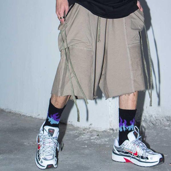 harajuku streetwear ribbons cargo shorts elastic waist loose casual summer side plckets solid hip hop oversize men kg-33, White;black
harajuku streetwear ribbons cargo shorts elastic waist loose casual summer side plckets solid hip hop oversize men kg-33, White;black