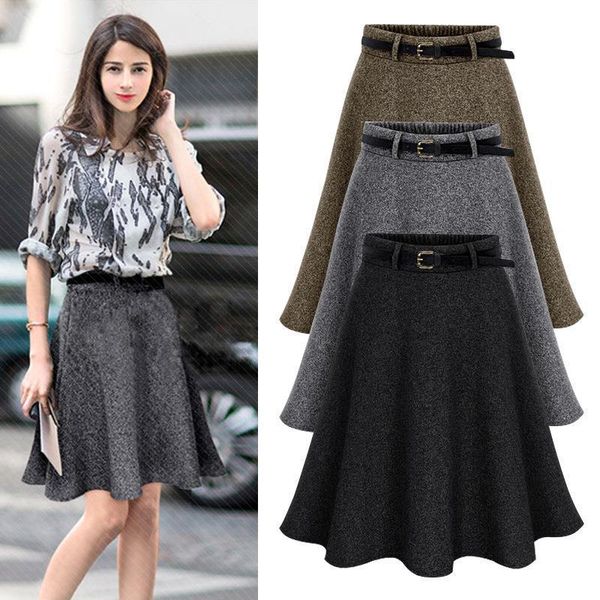 2020 autumn and winte new 6xl available all-match saias na altura do joelho plus size woolen office skirts womens ing, Black
2020 autumn and winte new 6xl available all-match saias na altura do joelho plus size woolen office skirts womens ing, Black