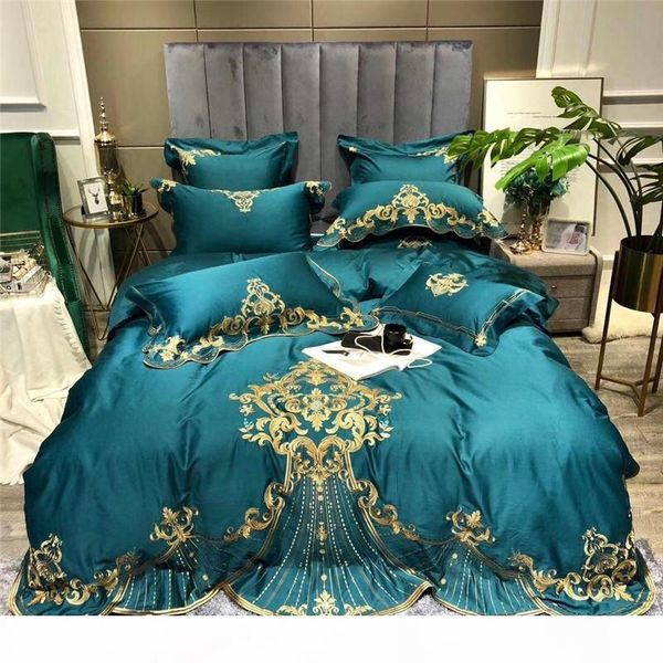 new luxury gold royal embroidery green blue red egyptian cotton wedding bedding set duvet cover bed sheet bed linen pillowcase
new luxury gold royal embroidery green blue red egyptian cotton wedding bedding set duvet cover bed sheet bed linen pillowcase