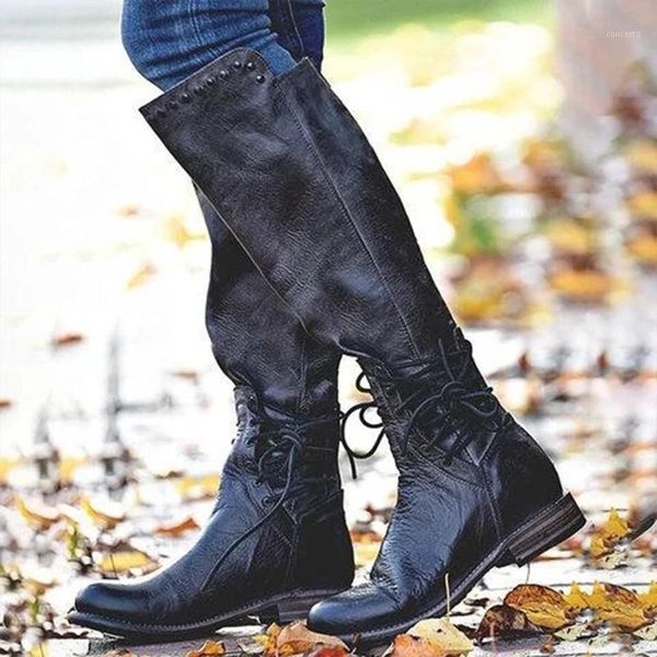 2020 new women fashion motorcycle boots winter thickened keep warm long boots square heel lace up botas mujer1, Black
2020 new women fashion motorcycle boots winter thickened keep warm long boots square heel lace up botas mujer1, Black