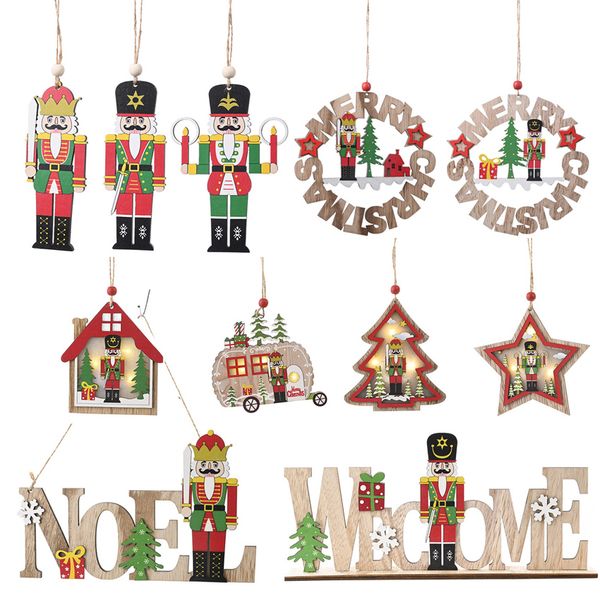 year christmas nutcracker new figures puppet gift wooden soldier doll xmas tree hanging pendant diy craft ornaments decor
year christmas nutcracker new figures puppet gift wooden soldier doll xmas tree hanging pendant diy craft ornaments decor