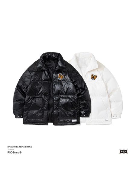 pso brand glossy white duck down jacket men short paragraph tide brand lovers thick warm winter coat collar, Black
pso brand glossy white duck down jacket men short paragraph tide brand lovers thick warm winter coat collar, Black