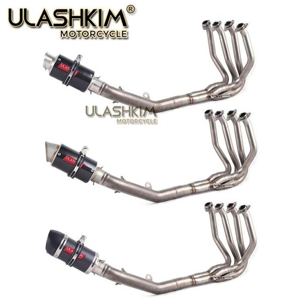 motorcycle full system exhaust muffler middle link pipe slip on for z800 ninja800 2013 2014 2020 2020
motorcycle full system exhaust muffler middle link pipe slip on for z800 ninja800 2013 2014 2020 2020