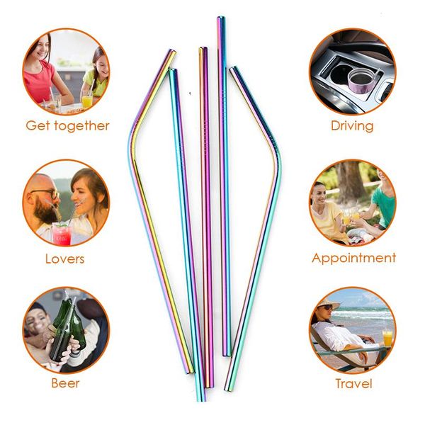100 pcs environmental protection 304 stainless steel straws party bar accessories straight curved straw combina bbyhrn
100 pcs environmental protection 304 stainless steel straws party bar accessories straight curved straw combina bbyhrn