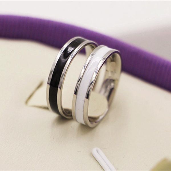 women jewelry imitation ceramic ring blackwhite resin tail finger ring titanium steel rose gold-color enamel ring women r007-1 sqcwes, Silver
women jewelry imitation ceramic ring blackwhite resin tail finger ring titanium steel rose gold-color enamel ring women r007-1 sqcwes, Silver