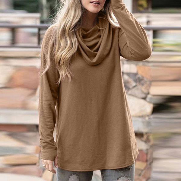 women's blouses & shirts 2021 womans wearing pile stand collar long-sleeved solid color casual loose comfortable teenage's t-shir, White
women's blouses & shirts 2021 womans wearing pile stand collar long-sleeved solid color casual loose comfortable teenage's t-shir, White