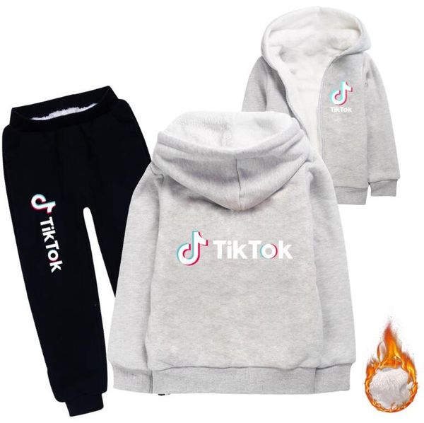 tik tok set for big boy girl plush double layer tracksuit clothes autumn winter tiktok kid hooded sweatshirt+pant 2pc outfit children sport, White
tik tok set for big boy girl plush double layer tracksuit clothes autumn winter tiktok kid hooded sweatshirt+pant 2pc outfit children sport, White