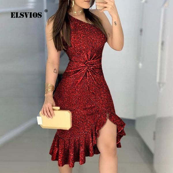 spring one-shoulder glitter sequin dress women summer slash neck ruffle party dress waist twisted shiny bodycon dress y200418, Black;gray
spring one-shoulder glitter sequin dress women summer slash neck ruffle party dress waist twisted shiny bodycon dress y200418, Black;gray