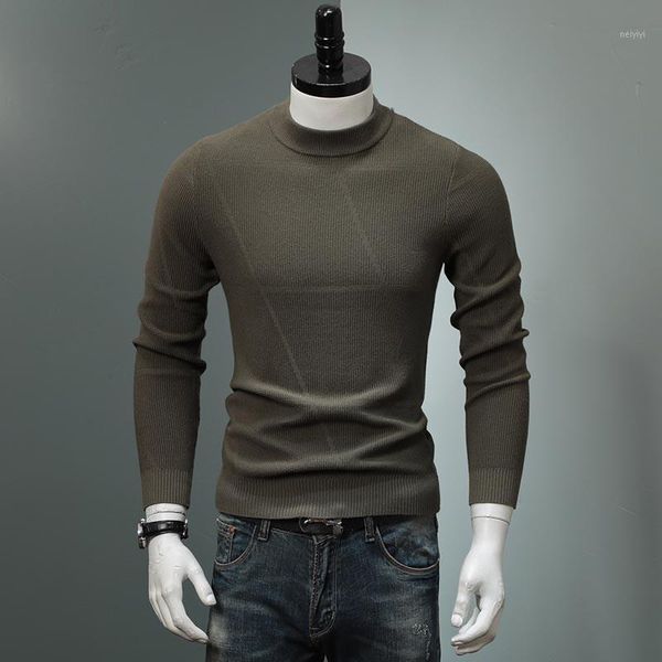 men's sweaters mock neck knitwear sweater fashion casual men slim fit pullover winter clothes oversized1, White;black
men's sweaters mock neck knitwear sweater fashion casual men slim fit pullover winter clothes oversized1, White;black