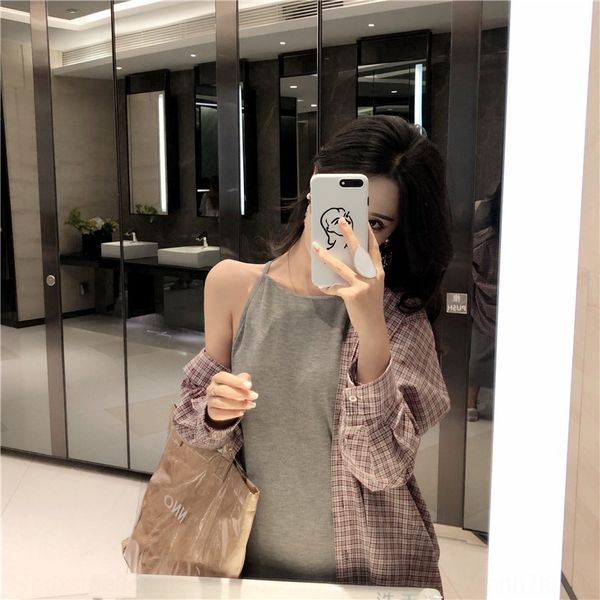 корейская подвязка длина среднего платья свободно и универсального слинг shirtlong юбки shirtplaid рубашки костюм шикарных девушка плед два, Gray
корейская подвязка длина среднего платья свободно и универсального слинг shirtlong юбки shirtplaid рубашки костюм шикарных девушка плед два, Gray