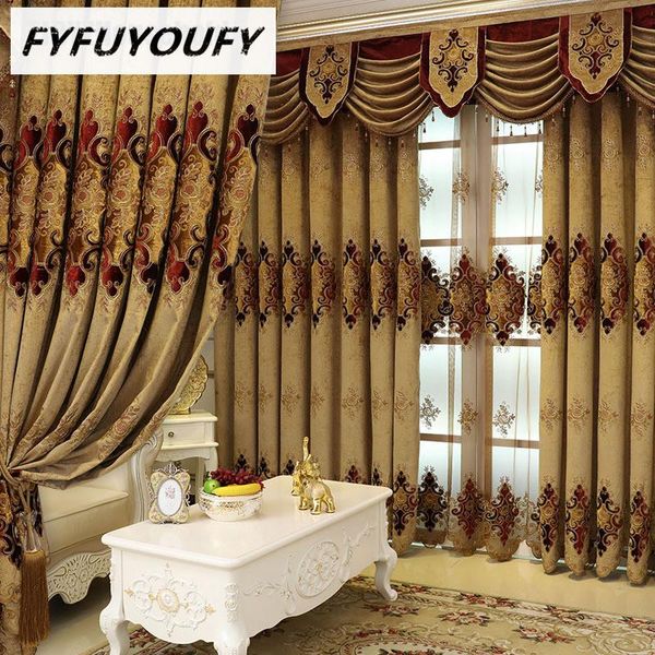 chenille jacquard european luxury classic embroidery shade decorative curtains for living room/bedroom royal gold curtains
chenille jacquard european luxury classic embroidery shade decorative curtains for living room/bedroom royal gold curtains