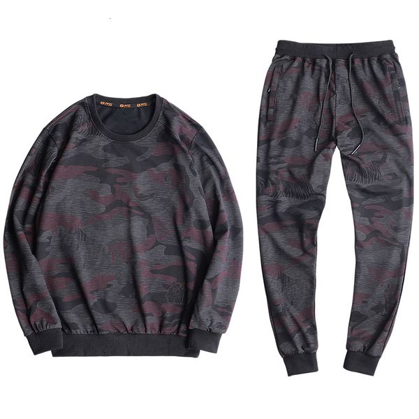 2021 new spring autumn men's camouflage casual long sleeve pullover sweatshirt and pants set 2 pieces 1qi1, Black
2021 new spring autumn men's camouflage casual long sleeve pullover sweatshirt and pants set 2 pieces 1qi1, Black