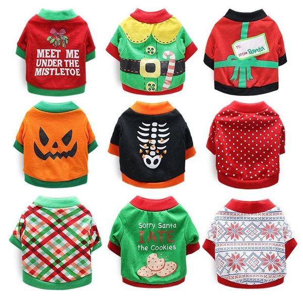pet supplies pet clothes halloween christmas costume cat dog costume cotton pumpkin ghost bone pattern dress round neck design
pet supplies pet clothes halloween christmas costume cat dog costume cotton pumpkin ghost bone pattern dress round neck design
