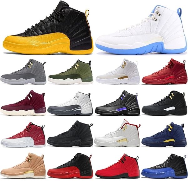 2020 12 stone blue university gold dark concord reverse flu game ovo white men basketball shoes 12s playoff french blue sneakers 40-47
2020 12 stone blue university gold dark concord reverse flu game ovo white men basketball shoes 12s playoff french blue sneakers 40-47