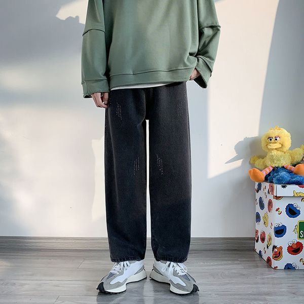 men's 2021 new brem spring fresh and old water mill straight down street leg pants wide campus youth clothes g854, Blue
men's 2021 new brem spring fresh and old water mill straight down street leg pants wide campus youth clothes g854, Blue